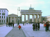 Das Brandenburger Tor bei Minus 6 Grad